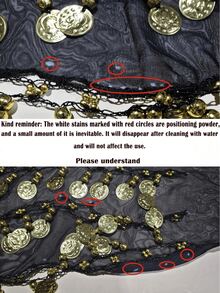 2pcs (Bracelets) Or 1 Piece Of Women'S Belly Dance Waist Chain Clothing, Combining Waist Chain And Bracelet To Create An Amazing Performance. Decorative Metal Mesh Waist Belt, Dancing Hip Scarf Coin Belt, Bohemian Style(Bracelets Are All A Pair) - Multicolor - View 8