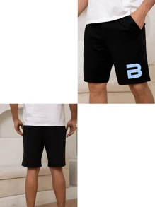 Bedruckte Herren Sommer Sport Shorts mit benutzerdefinierten Text, Geben Sie Ihren Text/Segen/Logo/lustiges Zitat ein, personalisierte Herren Sommer Sportbekleidung Unterteil, Urlaubsgeschenk, Jahrestags-Geschenk, Valentinstag/Geburtstag/Jubiläums-Party/Musikfestival bedrucktes Outfit, Geschenk für ihn, Party Outfit, individualisierbare Firmen-T-Shirts/Familienfeier Outfit/Charity Teamuniform, Herren Sommer Shorts