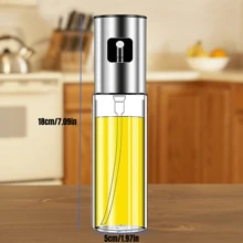1 Peça Garrafa Spray de Azeite, Garrafa Spray de Vidro, Utensílios de Cozinha para Refeições Saudáveis e Deliciosas, Adequado para Grelhados, Frituras e Saladas