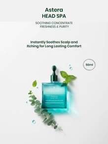 René Furterer ASTERA 头皮舒缓精华 | 洗发前使用，即刻舒缓镇静头皮不适，缓解干燥和瘙痒 | 蕴含薄荷油 | 适用于敏感或受刺激的头皮 (50毫升/1.6液盎司) - 藍色 - 查看 4