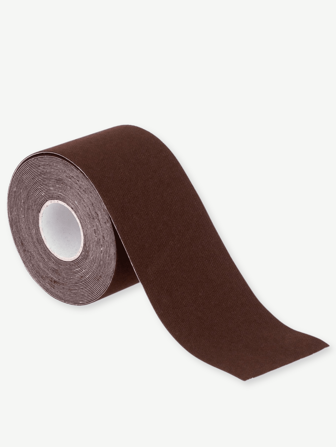 YIYANG Breast Tape, Breast Lift Tape, Sports Adhesive Bra, Lifts And Pushes Up, Works With All Clothes For All Cup Sizes, Brown