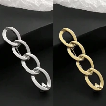 1 pièce/2 pièces/3 pièces/7 pièces 6 styles polyvalents boucle détachable de ceinture pour pantalons, jeans, boucle de réduction de taille métallique à la mode réglable, sans couture nécessaire, resserrage de taille, resserrage de manchette de chemise, broche décorative