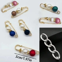 1 pièce/2 pièces/3 pièces/7 pièces 6 styles polyvalents boucle détachable de ceinture pour pantalons, jeans, boucle de réduction de taille métallique à la mode réglable, sans couture nécessaire, resserrage de taille, resserrage de manchette de chemise, broche décorative