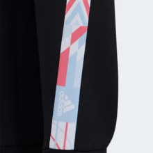 Adidas Tween Girl Knit Casual Sports Pants HD9988 - Black - View 4