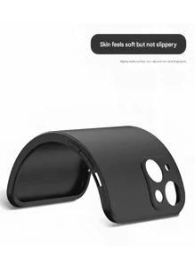 1pc Black Shock-Proof Protective Case Compatible With Samsung Series, Samsung Phone Black Shockproof Case, Phone Case, Phone Protective Cover, Phone Shell, Phone Sleeve, Shock-Resistant Phone Case, Black Phone Case, Minimalist Phone Case, Solid Color Phone Case, Black Phone Case, TPU Shock-Proof Phone Case (Military-Grade Drop Protection)