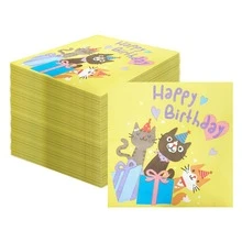 16 piezas de toallas de papel desechables, adecuadas para uso diario - Multicolor - Ver 1