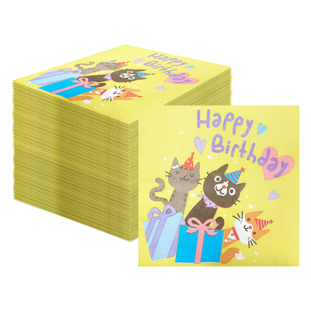 16 piezas de toallas de papel desechables, adecuadas para uso diario - Multicolor - Ver 1