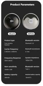 Lenovo LP80 TWS Bluetooth Wireless Earphones Sport Waterproof Headsets Low-Latency Gaming Music Touch Control Earbuds Chinese Packaging - White - View 7