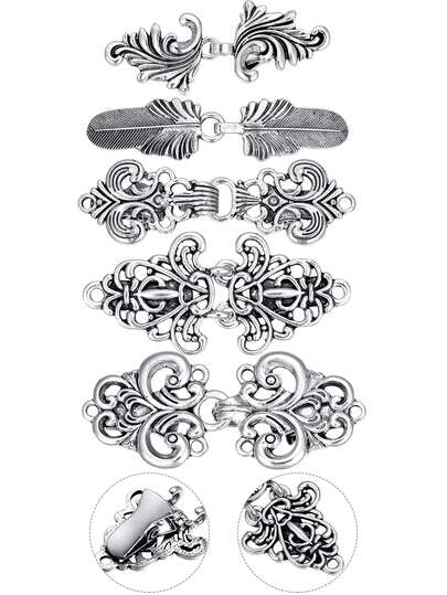 Yanxyad Vintage Brooch Clips Cardigan Collar Shawl Clips Pins Cloak Clasp Clothing Brooches For Women, Waist Cincher Clips Brooch Clips For Clothing Dress Shirt Scarf & Gifts