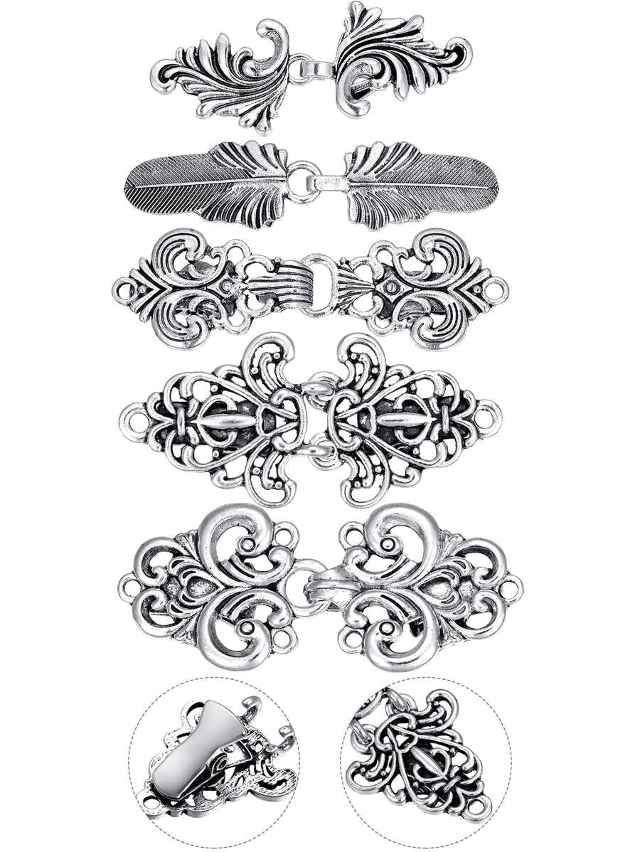 Yanxyad Vintage Brooch Clips Cardigan Collar Shawl Clips Pins Cloak Clasp Clothing Brooches For Women, Waist Cincher Clips Brooch Clips For Clothing Dress Shirt Scarf & Gifts