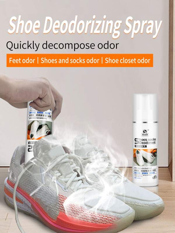 Schuh-Deodorant und Fußspray - Pop Minze Fußspray und Schuh-Erfrischer - 120 ml