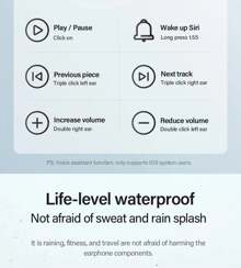 Lenovo Thinkplus LP40 Headphones Wireless Bluetooth 5.0 Sports Noise Canceling Headphones Chinese Package