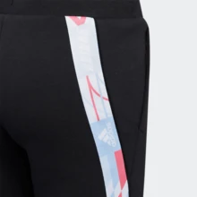 Adidas Tween Girl Knit Casual Sports Pants HD9988 - Black - View 5
