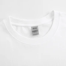 Hombres Negro y Blanco 100% Algodón Camiseta Suave Transpirable Camiseta de Manga Corta con Impresión Anime Pareja Suelta de Manga Corta 195g Manga corta de verano con estampado "NARUTs" - Blanco (parte posterior) - Ver 6
