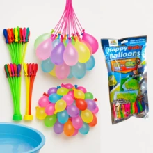 Kit 2 Packs 222 Automatic Colored Water Balloons - Fills All Together In 60 Seconds Self Sealing - 彩色 - 查看 1