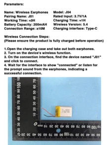 GENAI 开放式耳机真无线耳机，200mAh 电池和超长播放时间，耳夹式耳塞内置麦克风和耳钩，IPX5 运动耳机，适合音乐