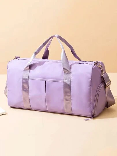 大容量防水健身包，干湿分离周末旅行包，多功能便携单肩包，适用于商务、度假、户外、滑雪、健身旅行、过夜包、手提包、运动包、学习用品、返校用品、周末旅行包、学生手提包、学习配件、学习用品