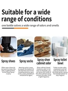 4.06盎司薄荷香味足部喷雾和鞋子除臭剂