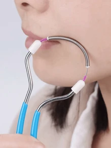 4/2/1pc Facial Hair Removal Device, Lip & Chin Painless Epilator, Women Brow & Facial Hair Remover, Grooming Tool (Removal Process May Be Painful, Use With Caution)