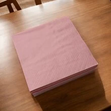 20/40/80pcs Cocktail Napkins Light Pink Napkins Valentines Napkins Disposable 2-Ply Dessert Napkins Light Pink Party Napkins For Birthday Wedding Decorations, 5 X 5 Inch - Pink - View 1