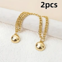 2/4/6/8/10 对磁性夹式袖口，开衫纽扣，用于裤腿和袖子，可拆卸，无需钉或缝，金属夹用于长度和收紧