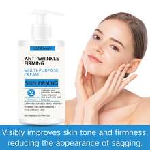 Firming Body Lotion - Instant Skin Tightening & Lifting, Boost Skin Elasticity, Provide Moisture And Firmness, Lightweight, Non-Greasy Formula Absorbs Quickly - Blue and White - View 5