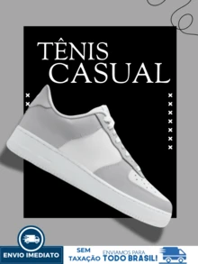 Men's White Or Black Sneakers | Light, Soft And Comfortable | Immediate Shipping