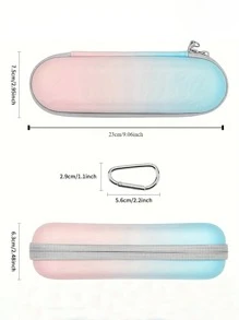 1pc Universal Toothbrush Travel Case, EVA Electric Toothbrush Travel Box - Shockproof And Waterproof Storage Box, With Large Storage Capacity, Can Store Toothbrushes, Heads, Chargers And Accessories -, Non-Food Contact, Suitable For Storing And Protecting Your Toothbrushes During Travel And Business Trips