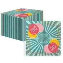 16 piezas Toallas de papel desechables para uso diario - Multicolor - Ver 1