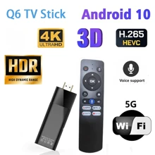 Q96 OHP A Q6 Smart TV Stick Android 10 Voice Control 4K HDR10 2GB 16GB TV Box 2GB 8GB Dual Wifi 4G 5G Media Player