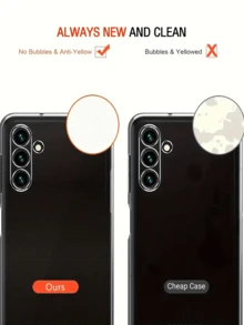 1 pièce Coque de téléphone transparente anti-chute, compatible avec la série /Apple, coque de protection de téléphone transparente, coque de téléphone, protecteur de téléphone, coque de téléphone, coque de téléphone, coque de téléphone anti-chute aux quatre coins, coque de téléphone transparente, coque de téléphone minimaliste, coque de téléphone couleur unie, coque de téléphone transparente, coque de téléphone en TPU, coque de téléphone anti-chute (anti-chute de niveau militaire) - Transparent - Voir 5