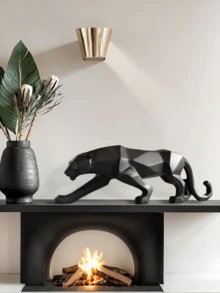 1 bức tượng hình học thủ công, thích hợp để trang trí nhà cửa, phụ kiện xe hơi, phòng khách, phòng ngủ và làm quà tặng cho nam giới. - Nhiều màu - Xem 4