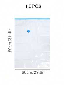 11-1 件真空储物袋，现代真空压缩储物袋，适用于家庭，防尘密封储物容器旅行配件，便携式塑料旅行袋衣物储物袋，适用于床上用品、衣服、被子，理想的家居用品，储物必需品节省空间袋整理器衣柜整理器卧室宿舍必需品衣服整理器家庭学校整理，夏季储物