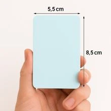 Pack mit 200 leeren Papierkarten, 8,5 x 5,5 cm Karteikarten, bunte Lernkarten, leere Karten zum Gestalten, Visitenkarten, Papier, DIY Geschenkkarten, Vokabelkarten, Spielkarten (6 Farben), Schulmaterial