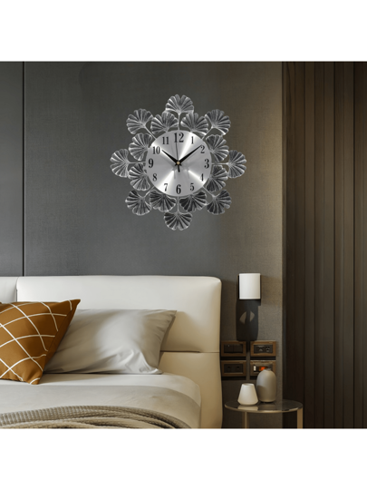 1pc Moderne Silent Metal Wand Klok (33CM/13 Inch) AA Battery Powered ative Clock, Stylish Living Room/Dining Room/Bedroom/Study Mounted Ideal Home ation Birthday Graduation Room Bedroom Dormitory Back To School Surprise Supplies view 9