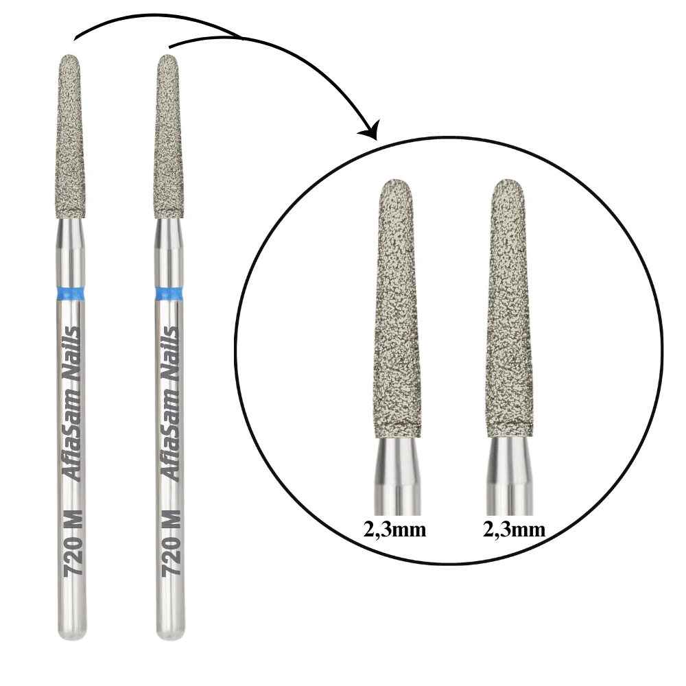 Nail Drill Bits - 藍色 - 查看 1