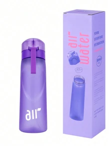 1pc Sports Water Bottle, Outdoor Sports Creative Water Cup , Suitable For Fitness And Outdoor Sports, Fashionable Drinking Water Bottle, Birthday Gift - Without Flavor Ring