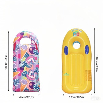Inflatable Surfboard, Thickened PVC Outdoor Water Sports Inflatable Surfing Board