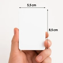 Pack mit 200 leeren Papierkarten, 8,5 x 5,5 cm Karteikarten, bunte Lernkarten, leere Karten zum Gestalten, Visitenkarten, Papier, DIY Geschenkkarten, Vokabelkarten, Spielkarten (6 Farben), Schulmaterial