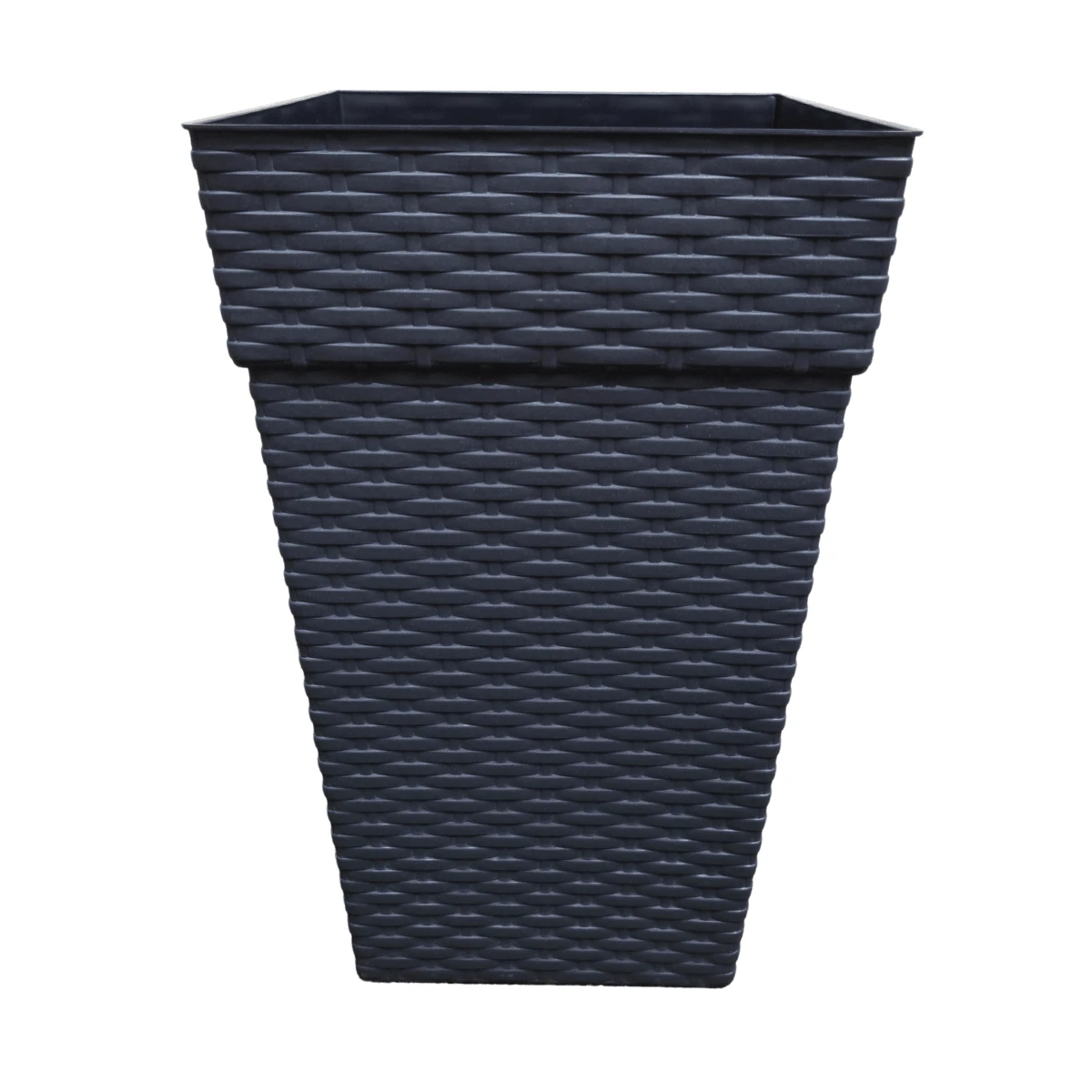 Large Square Polypropylene Vases 10 Liters For Flowers And Plants Decorative Rattan