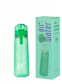 1pc Sports Water Bottle, Outdoor Sports Creative Water Cup , Suitable For Fitness And Outdoor Sports, Fashionable Drinking Water Bottle, Birthday Gift - Without Flavor Ring