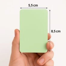 Pack mit 200 leeren Papierkarten, 8,5 x 5,5 cm Karteikarten, bunte Lernkarten, leere Karten zum Gestalten, Visitenkarten, Papier, DIY Geschenkkarten, Vokabelkarten, Spielkarten (6 Farben), Schulmaterial