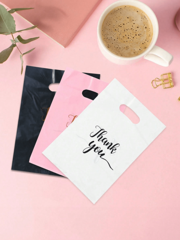 50 sacs-cadeaux de remerciement, convenant pour Noël, Halloween, Pâques, Thanksgiving, carnavals et fêtes. Convient pour l'emballage des bonbons et des biscuits.