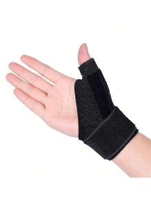 Estabilizador de pulgar y muñeca reversible, para alivio del dolor de pulgar de BlackBerry, dedo en gatillo, artritis, tendinitis, esguince y síndrome del túnel carpiano, ligero y transpirable