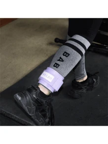 1 pièce Bandes de résistance pour les chevilles avec attaches, poids pour les chevilles pour les cuisses et les fesses, bande de résistance pour la flexion des hanches, équipement de fitness des fessiers pour entraînement à domicile pour femmes