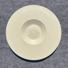 French White Carved PU Lamp Panel Mold Model Imitation Plaster Shape Lamp Holder Chandelier Base Lamp Pool Decoration Round Plate Home Decoration Material Decoration Carved Flower Lamp Panel Home Decoration Art Crafts