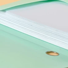 zhiquanqihan 2pcs Thick Morandian File Boxes, Document Info Boxes, A4 File Folders Boxes, Accounting Voucher Boxes, Plastic & Paper Contract File Boxes, Resume Forms, Personnel File Organization And Storage Boxes, Large Capacity Office Supplies Label Boxes, Back To School, School Supplies