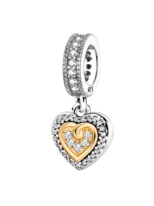 1 PC Fashionable 925 Sterling Silver Sparkling Angel Of Love Pendant Beads Charm Suitable For Bracelets DIY Women's Jewelry, School Supplies For Students College Essentials Checklist