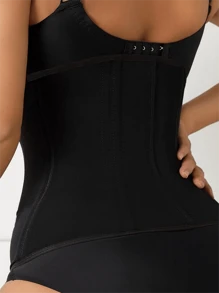 1pc Waist Trainer Belt With Zipper Corset High Compression Body Shaper For Women Shapewear Fajas Colombianas Tummy Control Girdle