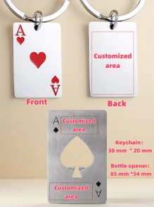 Personalized Bottle Opener,Poker Gift,Poker Bottle Opener,Party Favor,Casino Poker Card,Groomsman Proposal Gift,Ace Of Spade,Best Man Gifts, Groomsmen Gifts ,Hen Party Accessories,Gifts For Boyfriend,Save The Date Wedding
